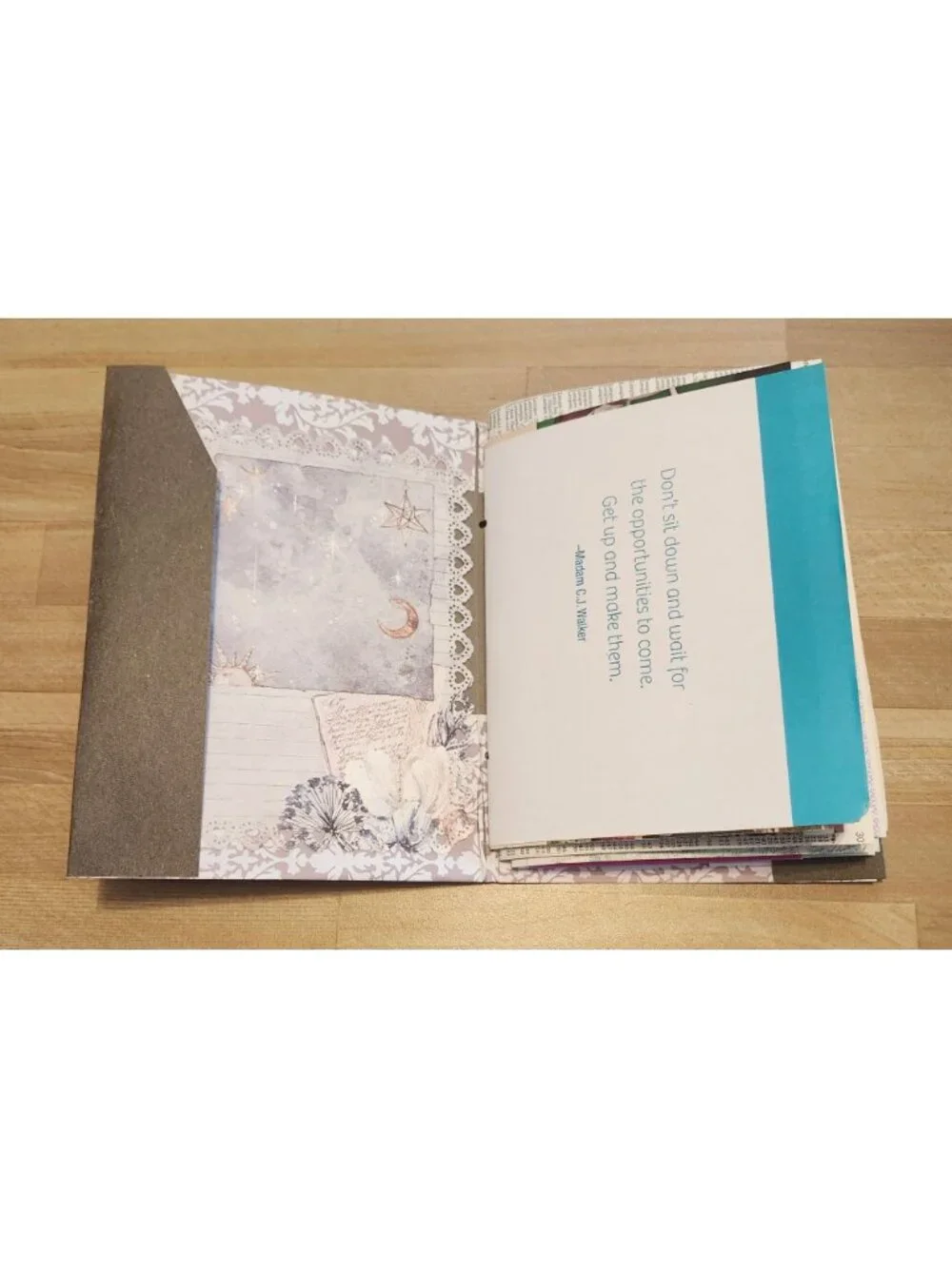 Junk Journal Handmade 116 pages 6x8